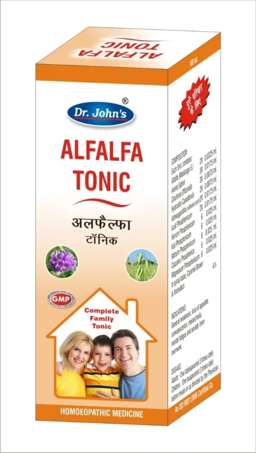 Dr. Johns ALFALFA TONIC (WITH GINSENG)-60ml - Image 1