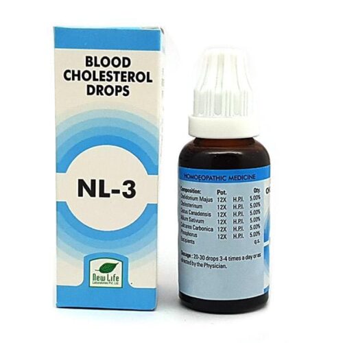 New Life NL-3 Blood Cholesterol Drops (30ml) - Image 1