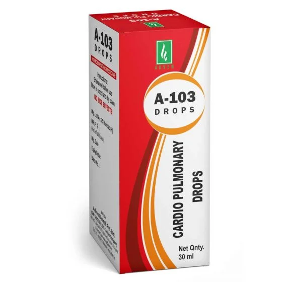 A-103 Cardio Pulmonary Drops -30ml A-103 Cardio Pulmonary Drops (30ml) - Image 1
