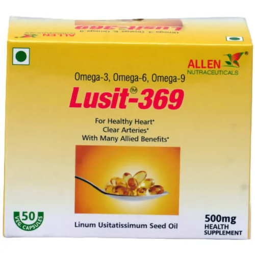 LUSIT-369 - Omega3 ,6, and 9 Capsules