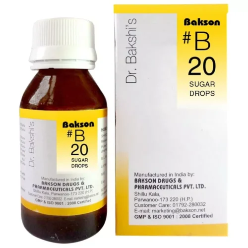 Bakson B20 Sugar Drops (30ml) - Image 1