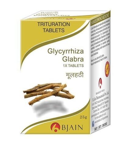 B Jain Glycyrrhiza Glabra 1X (25g)
