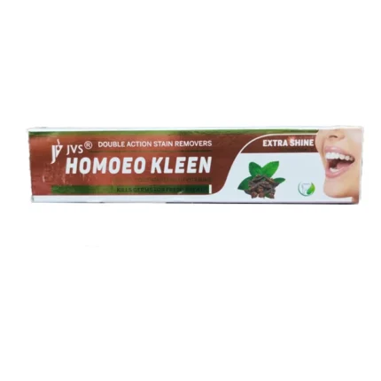 jvs homoeo kleen extra shine tooth paste