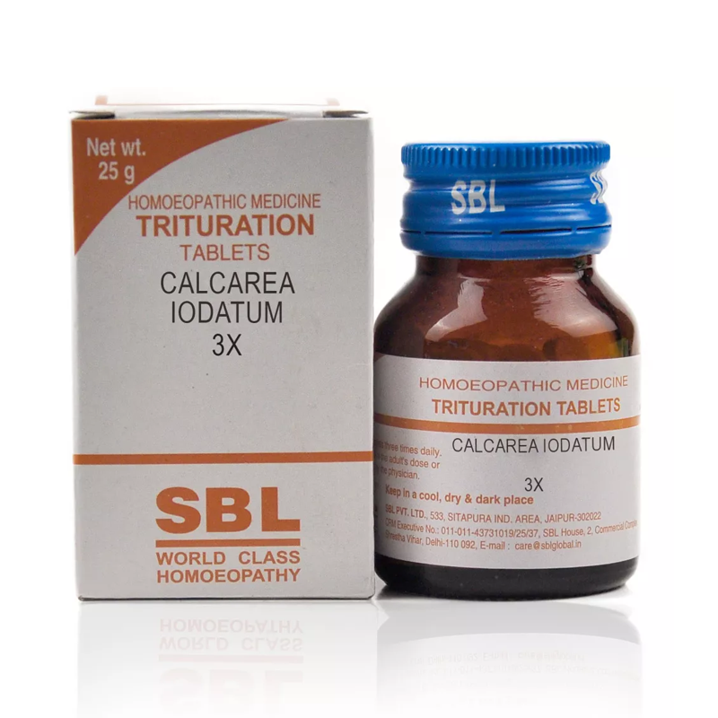 sbl Calcarea Iodata trituration 3x sbl Calcarea Iodata trituration 3x