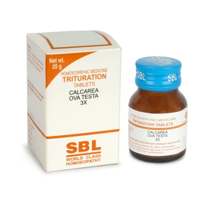 sbl calcarea ova testa 3x tablets