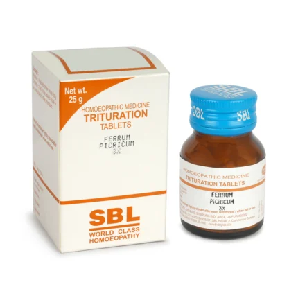 sbl ferrum picricum tablets