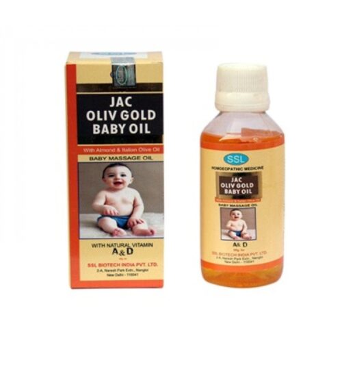 SSL BIOTECH JAC OLIV GOLD BABY OIL (100ml) - Image 1
