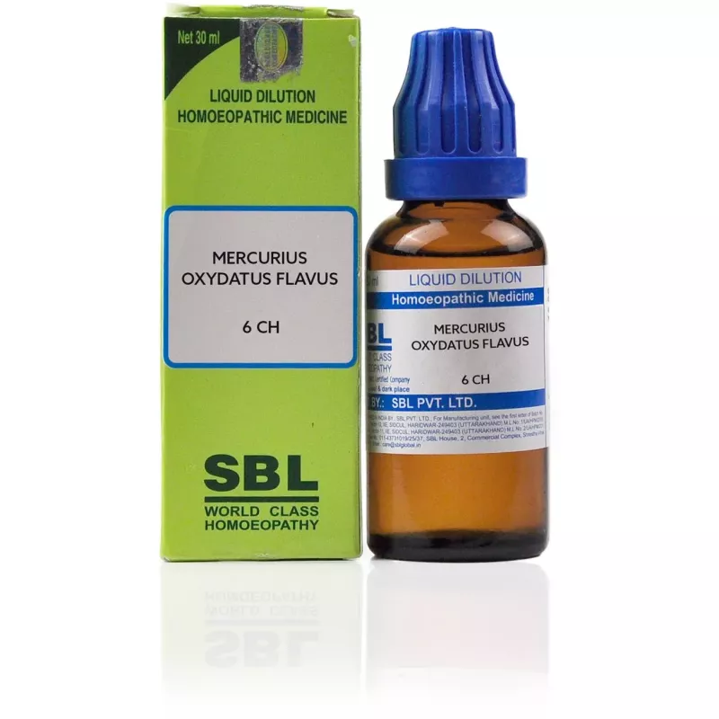 17402-1-800 SBL Mercurius Oxydatus Flavus (30ml) - Image 1