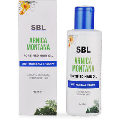 Buy SBL Arnica Montana Fortified Hair Oil-Anti Hair Fall Therapy (100ml)  Online