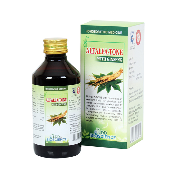 LDD ALFALFA TONE WITH GINSENG -180ML - Image 1