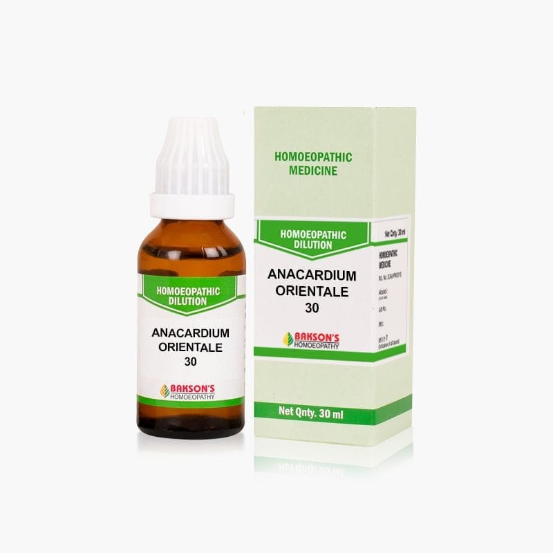 fgdl102893 Bakson Anacardium Orientale 30 CH (30ml) - Image 1