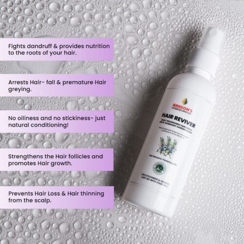 Bakson Hair Reviver (100ml) - Hair Nourishment & Scalp Support - Image 2