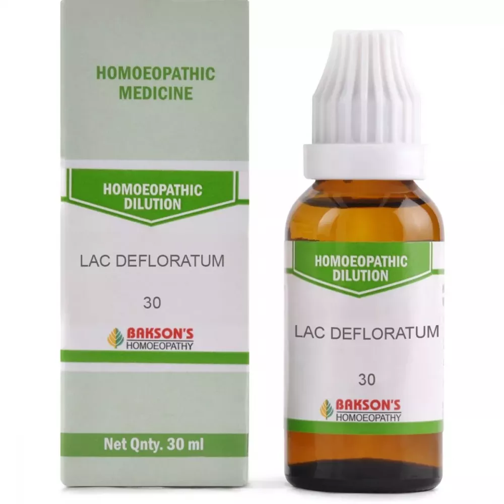 Bakson Lac Defloratum 30 CH (30ml) Bakson Lac Defloratum 30 CH (30ml) - Image 1