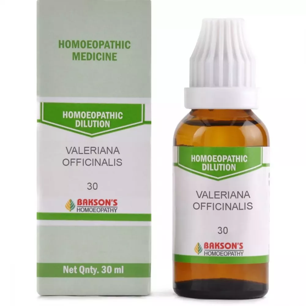 Bakson Valeriana Officinalis 30 CH (30ml) Bakson Valeriana Officinalis 30 CH (30ml) - Image 1