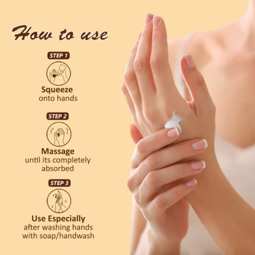 B Jain Omeo Vanilla Hand Cream (50g) - Image 2