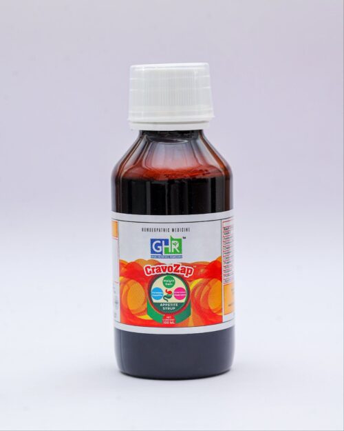 Ghai Homoeo Remedies Cravo Zap Appetite Syrup (100ml) - Image 1