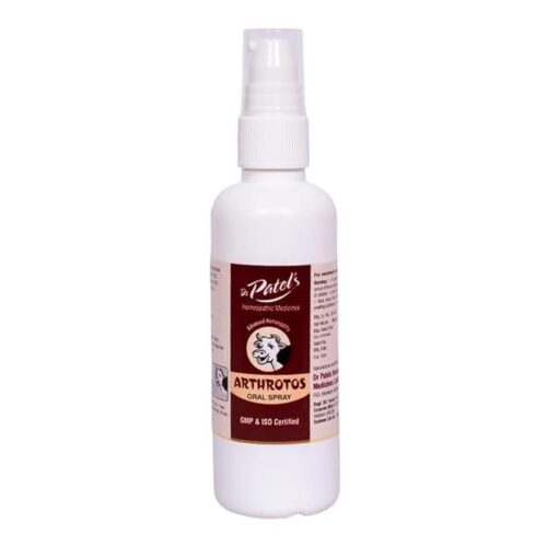 Dr Patel's Homeopathic Arthrotos Pet Oral Spray (100ml) - Image 1