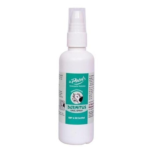 Dr Patel’s Homeopathic Dermitos Veterinary Spray for Warts (100ml) - Image 1