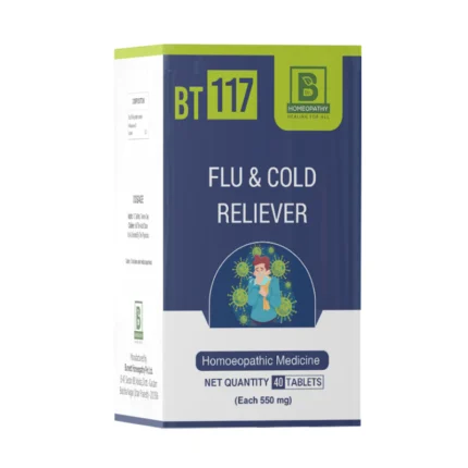 BT 117 flu and cold tablets