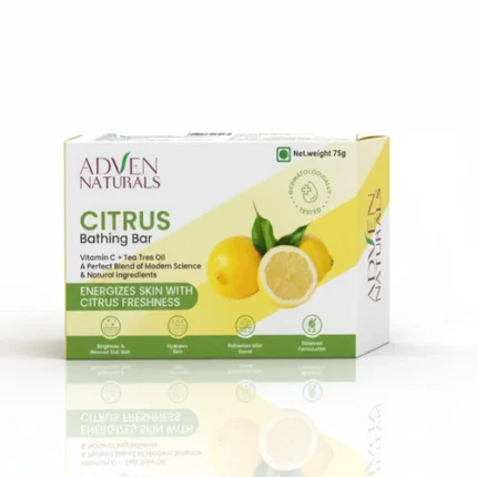 Adven Naturals Citrus Bar Soap