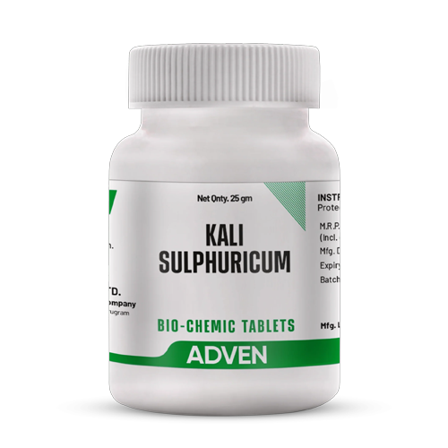 Kali Sulphuricum Adven Kali Sulphuricum (25gm) - Image 1