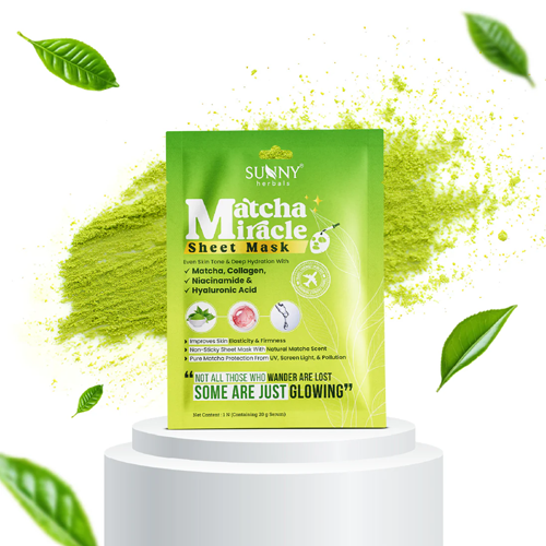 match-miracle-sheet-mark Matcha Miracle Sheet Mask - Image 1