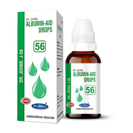j 56 drops albumin-aid