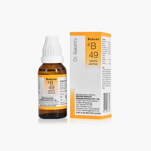 B49 B49 DROPS (ASTHA) (30ML) - Image 1