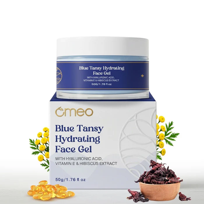 omeo blue tansy hydrating face gel omeo blue tansy hydrating face gel