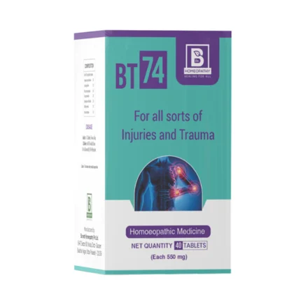 BT 74 Injuries and Trauma Tablets Rb Homoeo Shop
