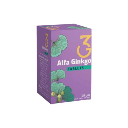 3g alfa ginkgo tablets