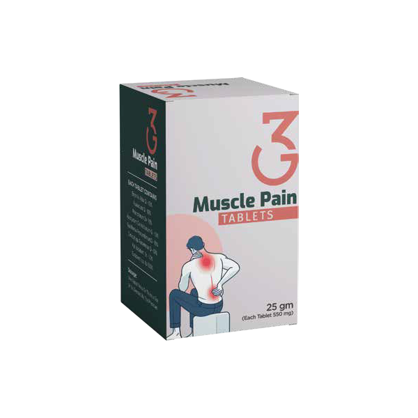 3g muscle pain homeopathic muscle pain tablets
