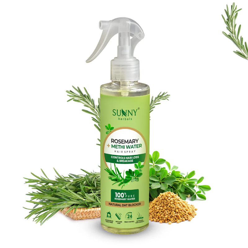 sunny rosemary methi water sunny rosemary methi water