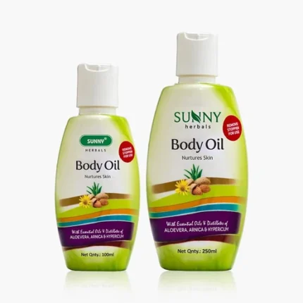 sunny body oil